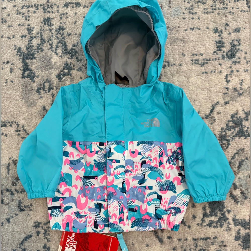 The North Face Tail Out infant rain jacket 3-6mo